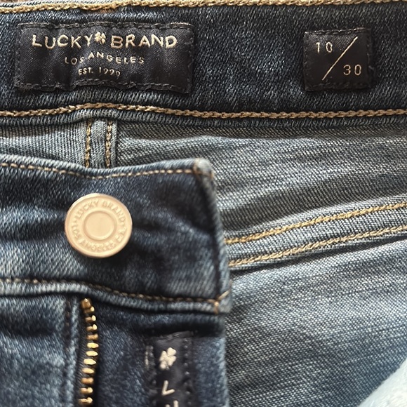 Lucky Brand Ava mid rise crop size 10/30 - Picture 3 of 5